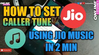 How to Set Free Jio Caller Tune  Jio Music App [upl. by Yuri979]