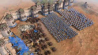 Age of Empires 4  8P FFA UNLIMITED POPULATION [upl. by Nancie]