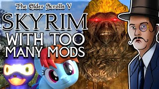 BREAKING SKYRIM WITH CURSED MODS  Modded Skyrim Is A Perfectly Balanced Game With No Exploits [upl. by Edrock834]