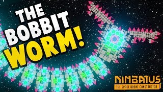 THE LEGENDARY BOBBIT WORM DRONE BUILD Massive Planet Destroying Worm  Nimbatus Beta Gameplay [upl. by Illoh]