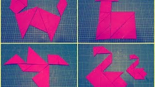 Como hacer un Tangram  DIY [upl. by Roos]