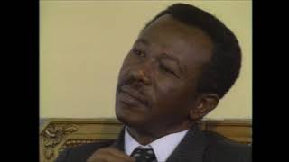 Mengistu Haile Mariam interview with American Journalist April 1990 [upl. by Mattias]