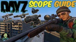 Ranging and Scope Guide for DayZ PC Xbox and PS4 [upl. by Hadihsar130]