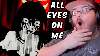 ANIMATION  ♫ All Eyes On Me ♫  Bendy and the Ink Machine Animation By puccagarukiss REACTION [upl. by Juetta839]