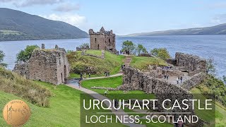 Urquhart Castle TourWalkthrough  Loch Ness Scotland  4K [upl. by Oicirtap281]