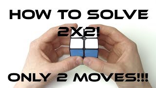 How To Solve The 2x2 Rubiks Cube Easiest Tutorial [upl. by Forkey]