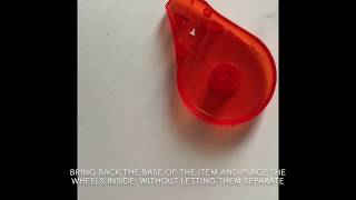 How to fix a CUT Whiteout Tape [upl. by Yanat]