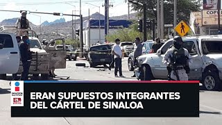 Persecución y enfrentamiento entre militares y sicarios en Nogales Sonora [upl. by Eusassilem]