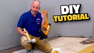 How To Install Engineered Hardwood Flooring [upl. by Keith922]