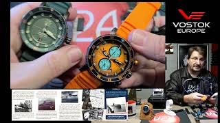 VostokEurope SSN571 Watch Overview [upl. by Eceirahs]