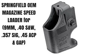 Springfield OEM Magazine Speed Loader [upl. by Luciana]