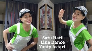 Satu Hati  Line Dance  Yanty Astari [upl. by Aube]