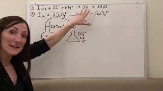 ALevel Chemistry Sodium Thiosulfate and Iodine Titrations [upl. by Orianna]