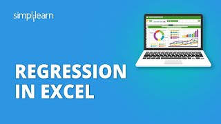 Regression In Excel  Excel Regression Analysis Explained  Excel Tutorial  Simplilearn [upl. by Romeu38]