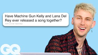 Machine Gun Kelly Replies to Fans on the Internet  Actually Me  GQ [upl. by Ecerehs]