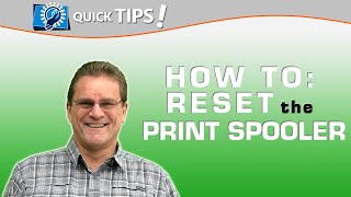 QUICK TIPS How to Reset the Windows Print Spooler [upl. by Analed]