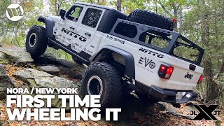 Jeep Gladiator Truck Overland EVO First Time OffRoad NORA New York Nitto JL JT Experience Part 2 [upl. by Hedvige356]