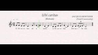 Ubi caritas Taize Alto [upl. by Llenol]