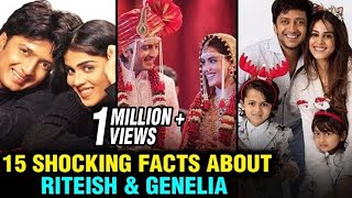 Unknown Facts About Celebrity Couple Riteish Deshmukh amp Genelia DSouza [upl. by Krasnoff965]