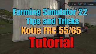 FS22 Kotte FRC 55 65 Slurry Tank Tutorial [upl. by Barlow]