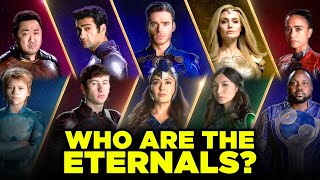 Who are Marvels ETERNALS MCU Eternals Explained [upl. by Leirbma]