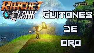 Ratchet y Clank PS4  Todos los guitones de Oro guía [upl. by Yurt]