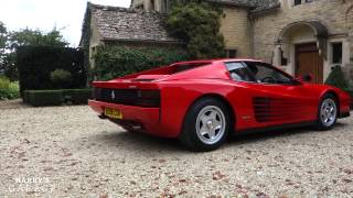 Ferrari Testarossa drive and review [upl. by Palocz56]