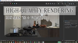 How to Render in 3Ds Max 2022  VRay  Render Setting [upl. by Navis]