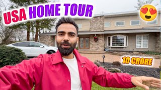 Finally USA Home Tour 😍 Lakhneet Vlogs [upl. by Bordiuk]