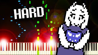 Heartache from Undertale  Piano Tutorial [upl. by Otrebmal]