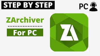 How to download ZArchiver For PC Windows or Mac In 2021 [upl. by Bencion561]