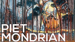 Piet Mondrian A collection of 131 works HD [upl. by Joub450]