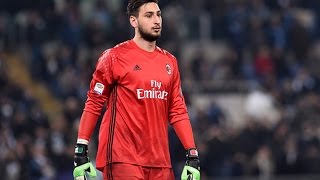 Gianluigi Donnarumma  CRAZY Saves  AC Mlan  2017 HD [upl. by Sibelle]