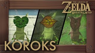 Zelda Breath of the Wild  All Korok Seeds Akkala Tower Locations 816  874 [upl. by Aisyram229]