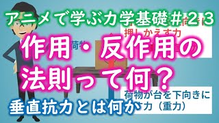 【2分】作用・反作用の法則とは何か？【力学基礎23】 [upl. by Ioab785]