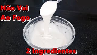 COLA CASEIRA COM 2 INGREDIENTES  NÃO VAI AO FOGO [upl. by Roti752]