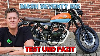 Mash SEVENTY 125 CULT Produktvorstellung  Test amp Review  Fazit Euro 5 DE HD [upl. by Atilal72]