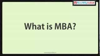 MBA 101  What is MBA  Best MBA Lectures for Beginners  MBA Aspirants 001 [upl. by Felt]