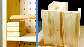 Top 10 Videos – Unbelievably Simple DIY Wood Projects [upl. by Anoniw787]