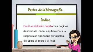 Partes de la Monografía [upl. by Oiluj]