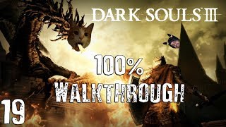 Dark Souls 3 100 Walkthrough 19  Profaned capital all items  secrets [upl. by Odlanyer]