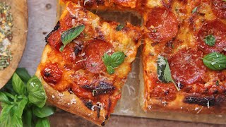 Sicilian Pizza with Vodka Sauce [upl. by Eiramanad]