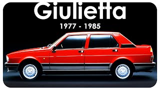 Why I Love The 19771985 Alfa Romeo Giulietta [upl. by Silver305]