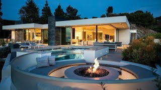 Modern luxury villa Beverly Hills California  House Tour [upl. by Ellenoj]