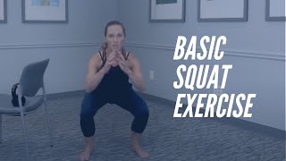 The Basic Squat  Balance Exercise  CORE Chiropractic [upl. by Montfort900]