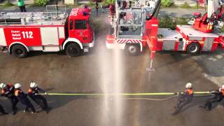 Cold Water Challenge 2014 Feuerwehr Lengerich Westfalen [upl. by Burk473]