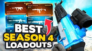 Warzone Season 4 Top 10 BEST LOADOUT  Class Setups Modern Warfare Tips [upl. by Pazice]