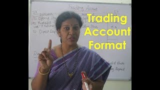 quotTrading Accountquot  Introduction amp Proforma in Final Accounts [upl. by Ecreip]