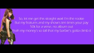 Nicki MinajMonsterlyrics [upl. by Shayna]