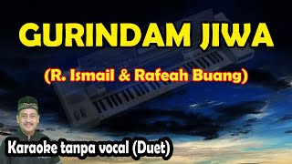 Gurindam Jiwa karaoke R Ismail amp Rafeah Buang [upl. by Felita]